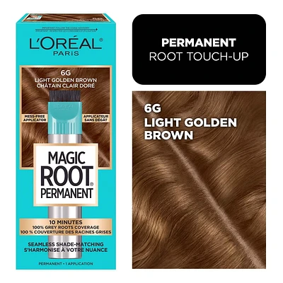 L'Oréal Paris Magic Root Permanent, Retouche Permanente des Racines Couverture des gris à 100%