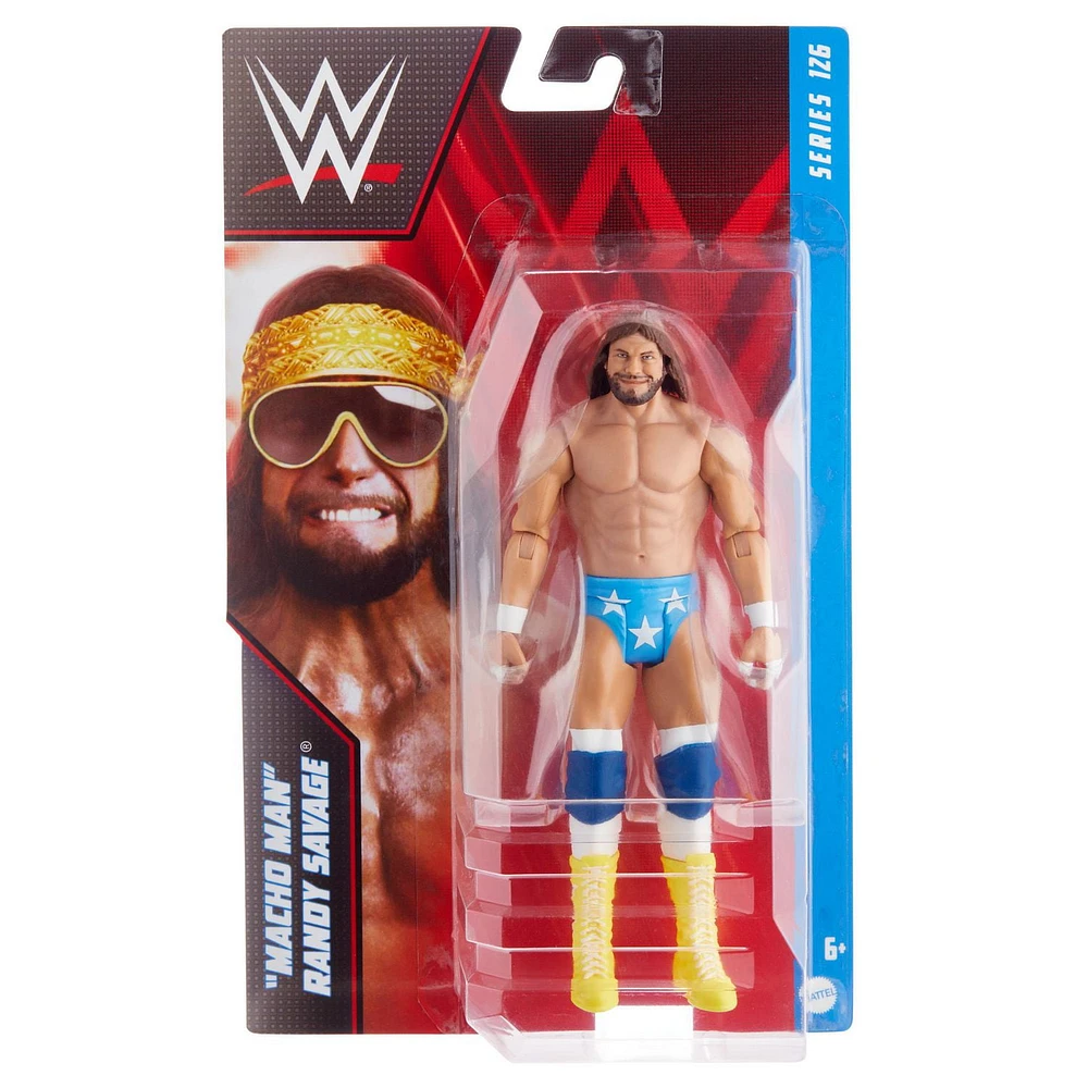 WWE – Figurine 17 cm « Macho Man » Randy Savage - Series #126