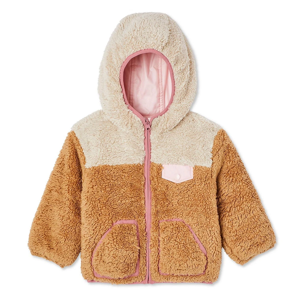 Veste en molleton George pour petites filles Tailles 2T-5T