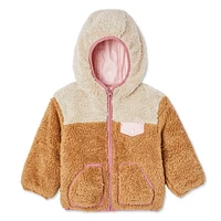 George Toddler Girls' Fleece Jacket, Sizes 2T-5T