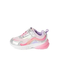 Athletic Works Toddler Girls' Sneakers, Sizes 7-12