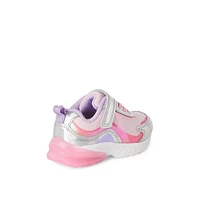 Athletic Works Toddler Girls' Sneakers, Sizes 7-12