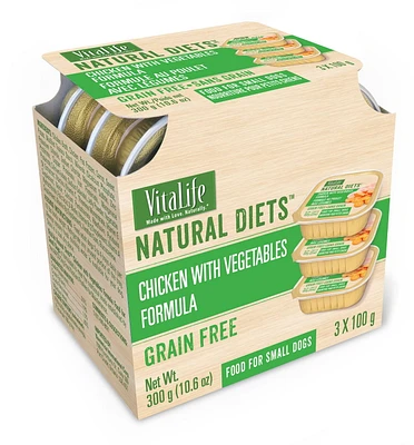 Formule au poulet avec légumes Natural Diets de VitaLife
