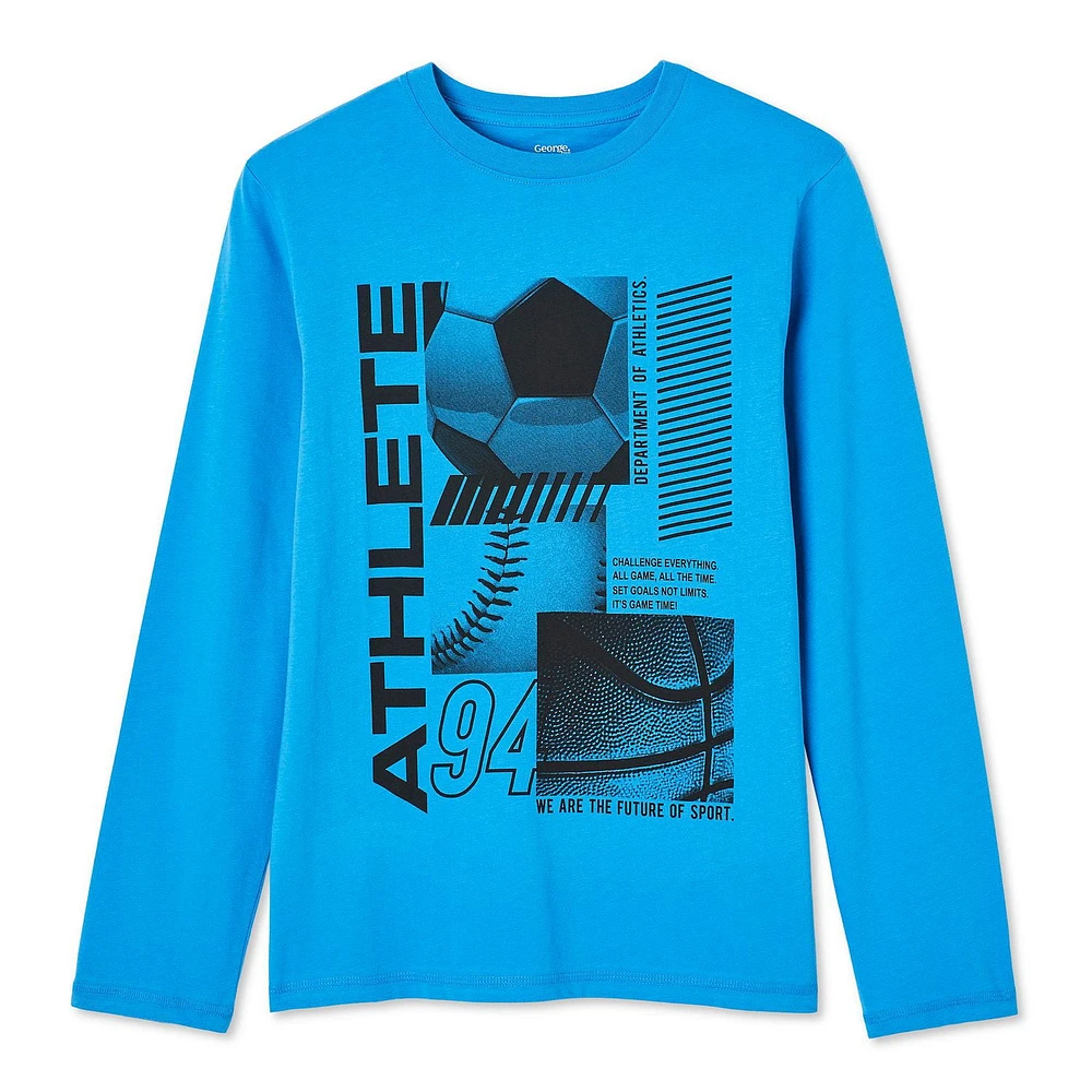 George Boys' Long Sleeve Active Tee