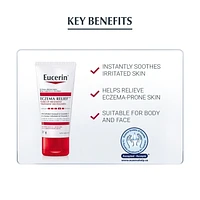 Traitement des poussées Eczema Relief d’Eucerin pour visage et corps sujette à l'eczéma, 57g 57g