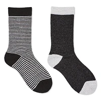 Athletic Works Boys' Thermal Socks 2-Pack