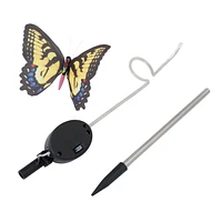 BUTTERFLY GARDEN STAKE LIGHT WITH BENDABLE POLE