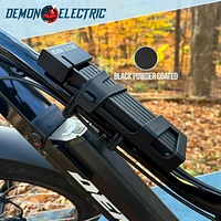 Demon Electric Bike Lock, Foldable 38" E-Bike Lock, Anti-Theft High Strength Steel Folding Bicycle Lock, Comes with 2 Keys, Easy to Transport