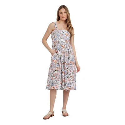 Mexx robe en lin mélange pour femmes