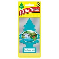 LITTLE TREES air freshener Rainforest Mist 3-Pack