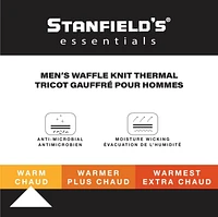 Stanfield's Essential Waffle Knit Thermal, Available S-XL
