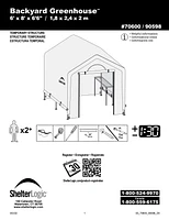 ShelterLogic GrowIT Greenhouse with Integrated Shelving