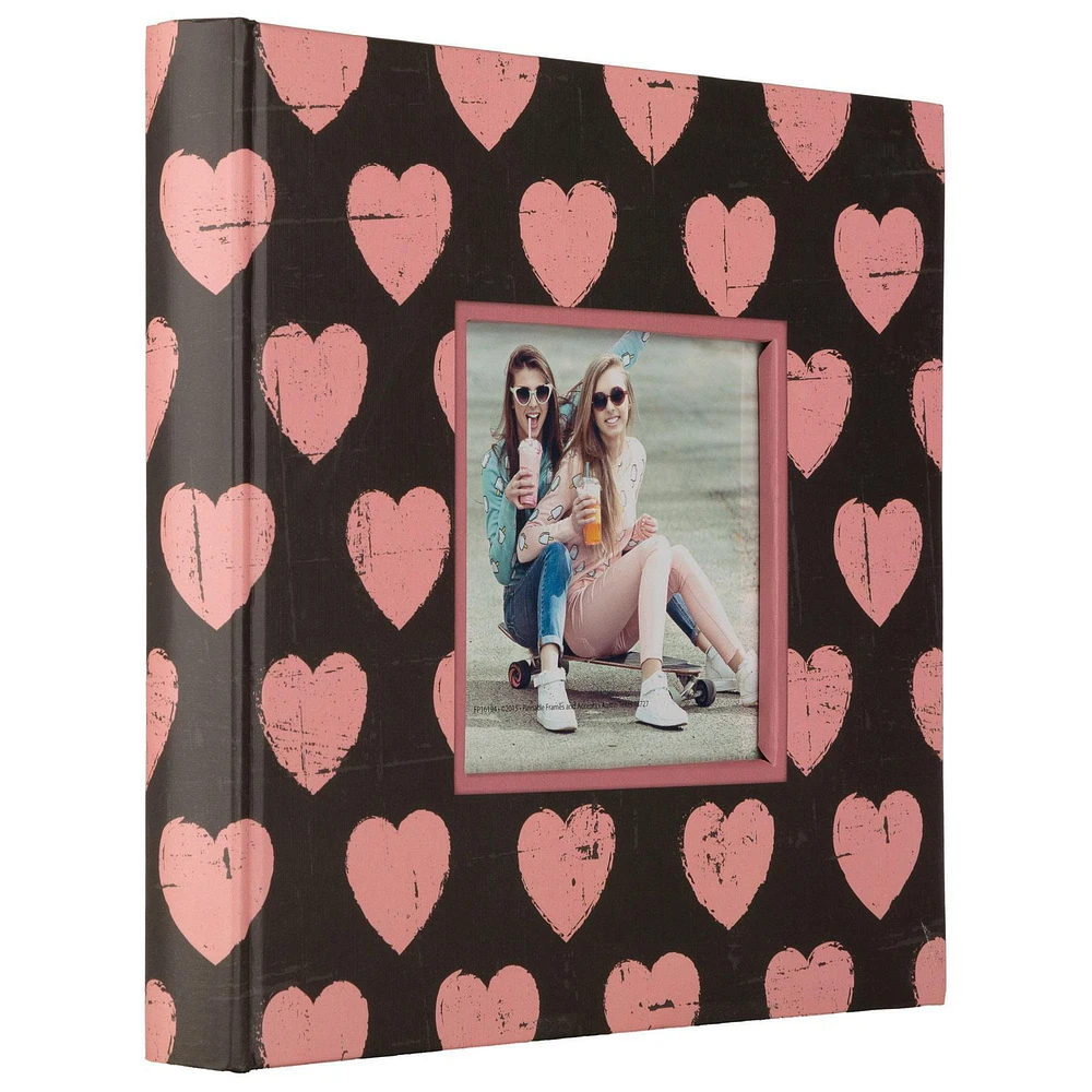 Pinnacle Frames 2-up Hearts Photo Album