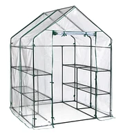 Miracle-Gro Mini Greenhouse 4' 8" x 4' 8" x 6' 5"