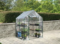 Miracle-Gro Mini Greenhouse 4' 8" x 4' 8" x 6' 5"