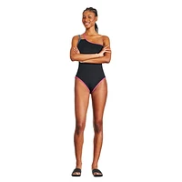 Reebok Women's One Shoulder One Piece