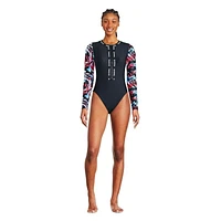 Maillot De Bain À Manches Longues Reebok Pour Femmes