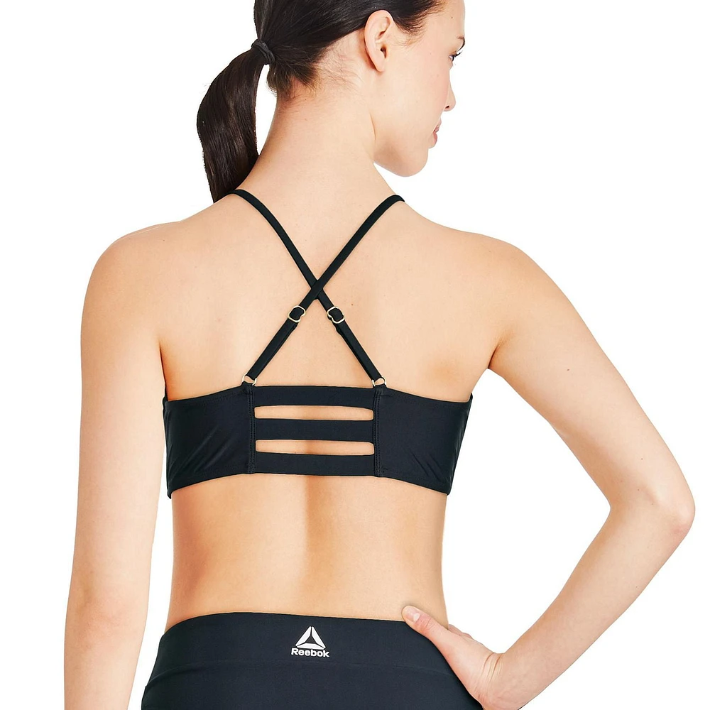 Reebok Women's Strappy Bralette, Reebok Swimwear