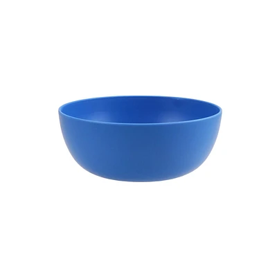 Mainstays Blue Plastic Bowl 6.75 Inch 1pc