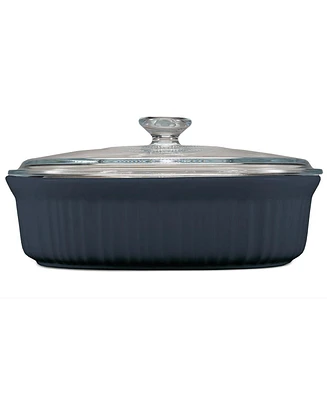 CorningWare® French Colors 2.5-qt Oval Baking Dish, Navy, 2.5qrt oval baking dish