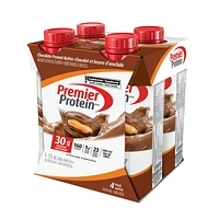 Premier Protein Chocolate Peanut Butter, Chocolate Peanut Butter Shake 4x325ml