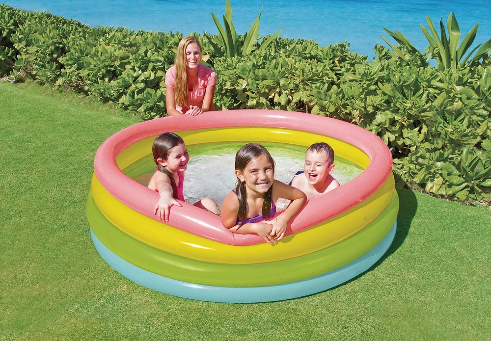 Intex Inflatable 66" x 18" Sunset Glow Pool