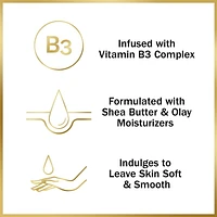 Pain de beauté Hydrate avec beurre de karité Olay, avec complexe de vitamine B3 8x90g