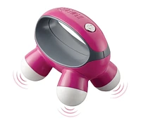 HoMedics Quatro Mini Massager (NOV_30), Handheld Mini Vibration Massager