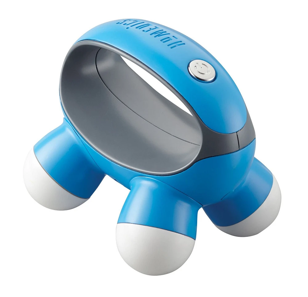 HoMedics Quatro Mini Massager (NOV_30), Handheld Mini Vibration Massager