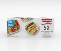 Rubbermaid TakeAlongs Food Storage Containers Special Edition