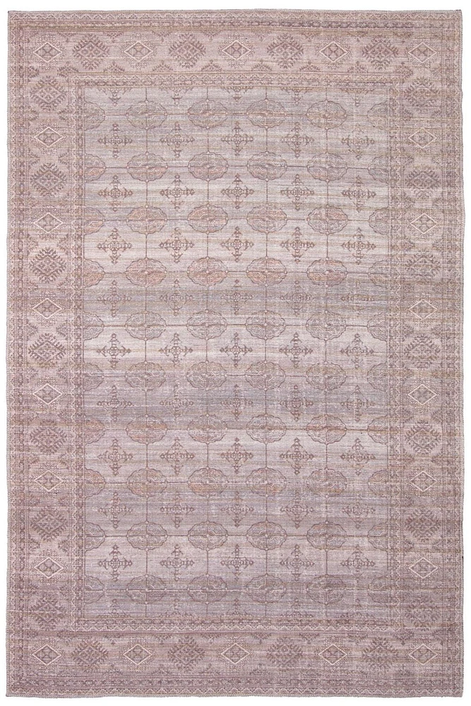 ECARPET Persian Style Area Rug, Turkoman Indoor Carpet, Eco Friendly, Machine Washable