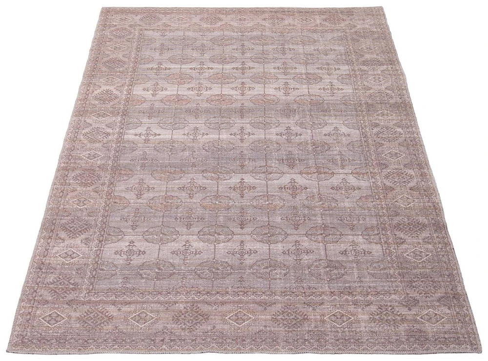 ECARPET Persian Style Area Rug, Turkoman Indoor Carpet, Eco Friendly, Machine Washable