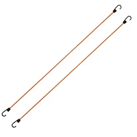 36" Standard Bungee 2 Pk Orange, Pack of 2