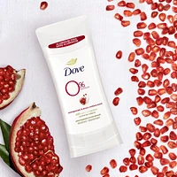 Dove 0% AluminumPomegranate and Lemon Verbena Deodorant Stick, 74 g