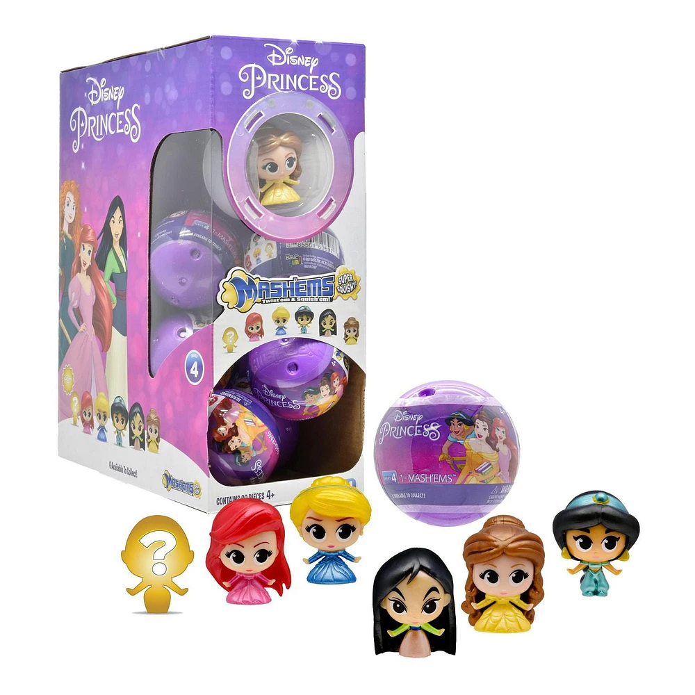 Mash'ems - Disney Princess - Sphere Capsule S4, Mash'ems Disney Princess S4