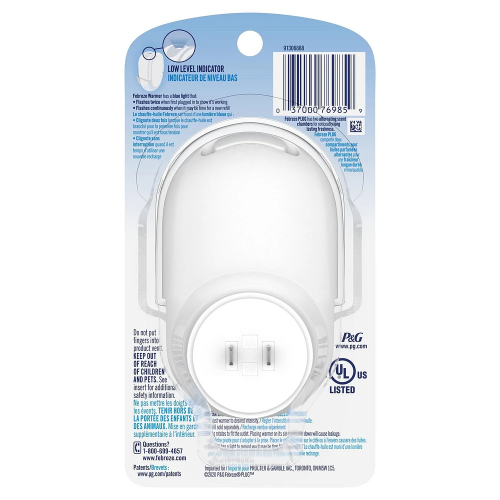 Febreze Odor-Fighting Fade Defy PLUG Air Freshener, 1 count