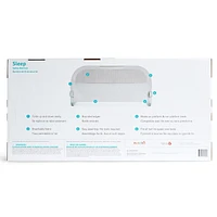Barrière de lit de sommeil Munchkin, convient aux matelas simples, doubles et grands lits, gris
