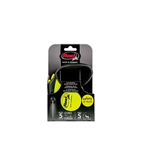 Flexi Neon Reflective 5m Retractable Dog Leash