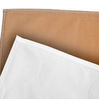 UltraBlok Reusable Incontinence Underpad W/Tuck-In Panels, Bed + Furniture, Wt, Twin 36" X 36", Ea