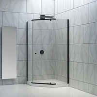 A&E Bath and Shower NVD-BLK-NW SHOWER NO WALLS