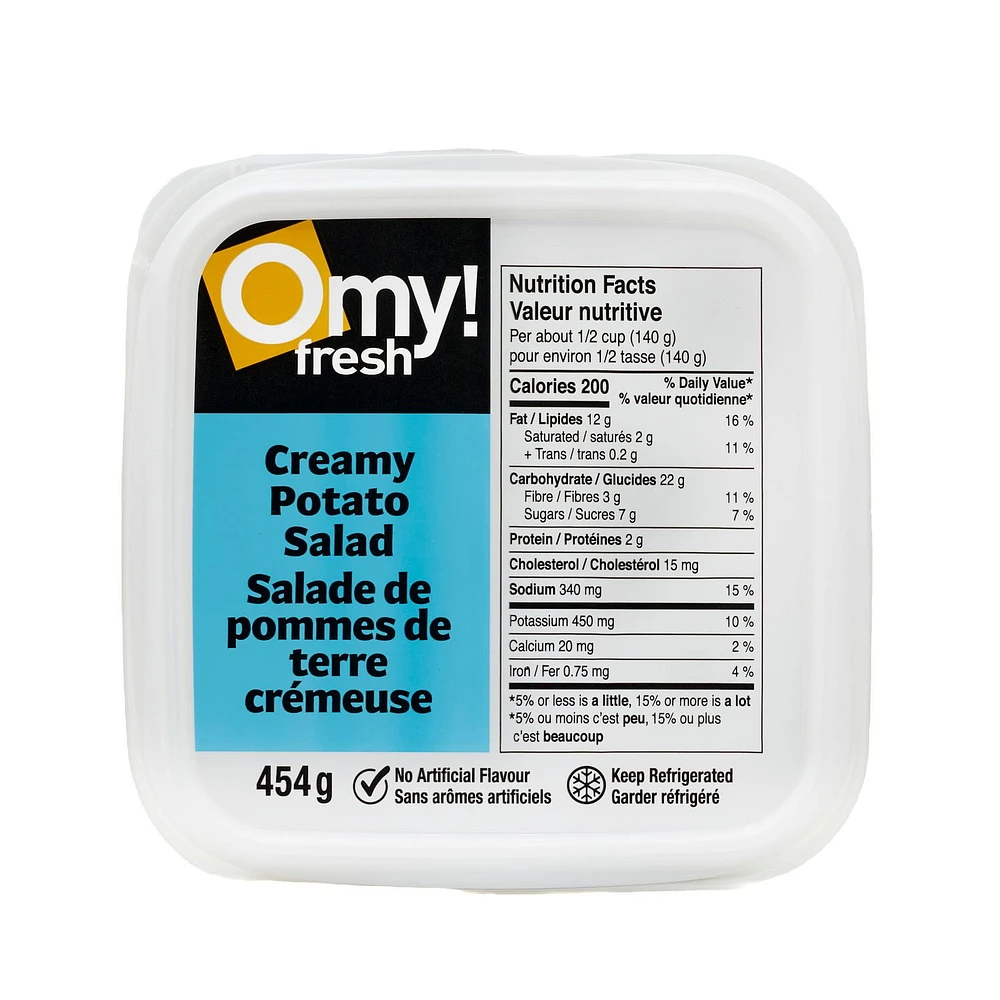 Omy! Fresh Creamy Potato Salad, 454 g