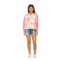 Justice Girls Paradise Long Sleeve Quarter Zip Hoodie