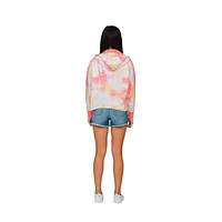 Justice Girls Paradise Long Sleeve Quarter Zip Hoodie