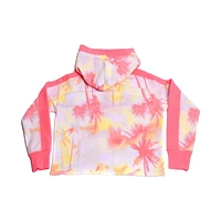 Justice Girls Paradise Long Sleeve Quarter Zip Hoodie