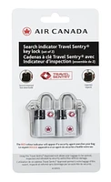 Air Canada Search Indicator Travel Sentry TSA Key Lock, Set of 2