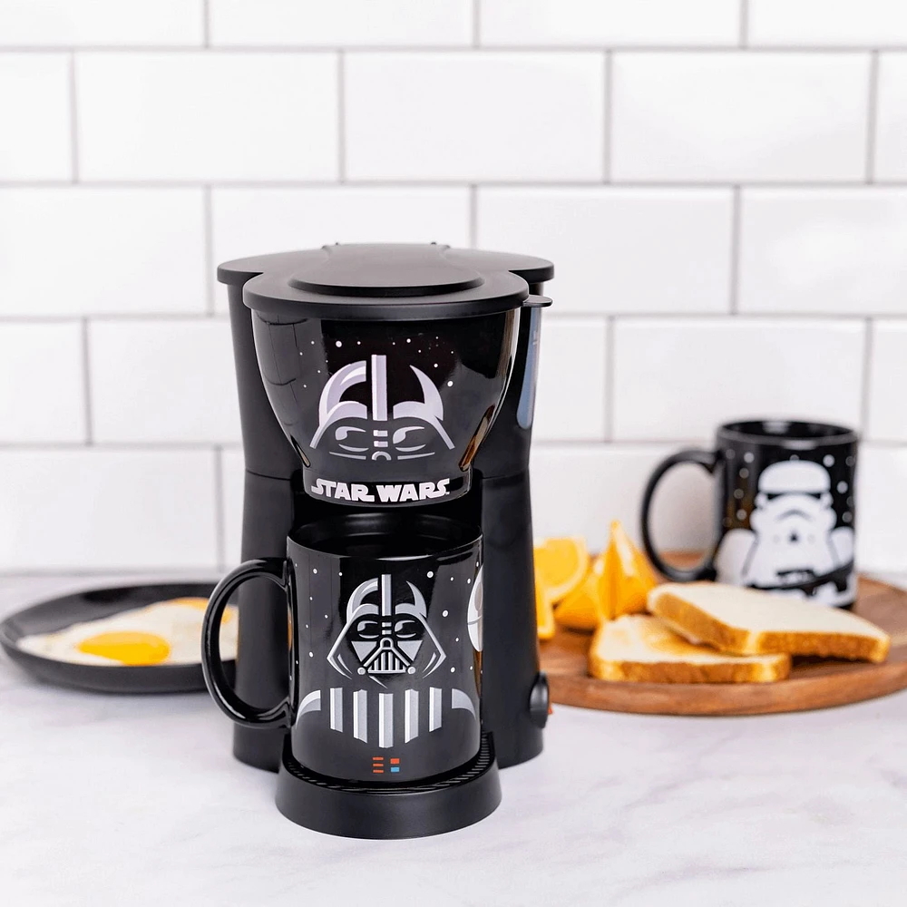 Star Wars Darth Vader Coffee Maker with 2 Mug