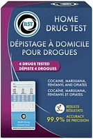 Home Drug Test Kits Home Drug Test Kit - 4 Drugs, Urine drug test kit detects for 4 drugs.