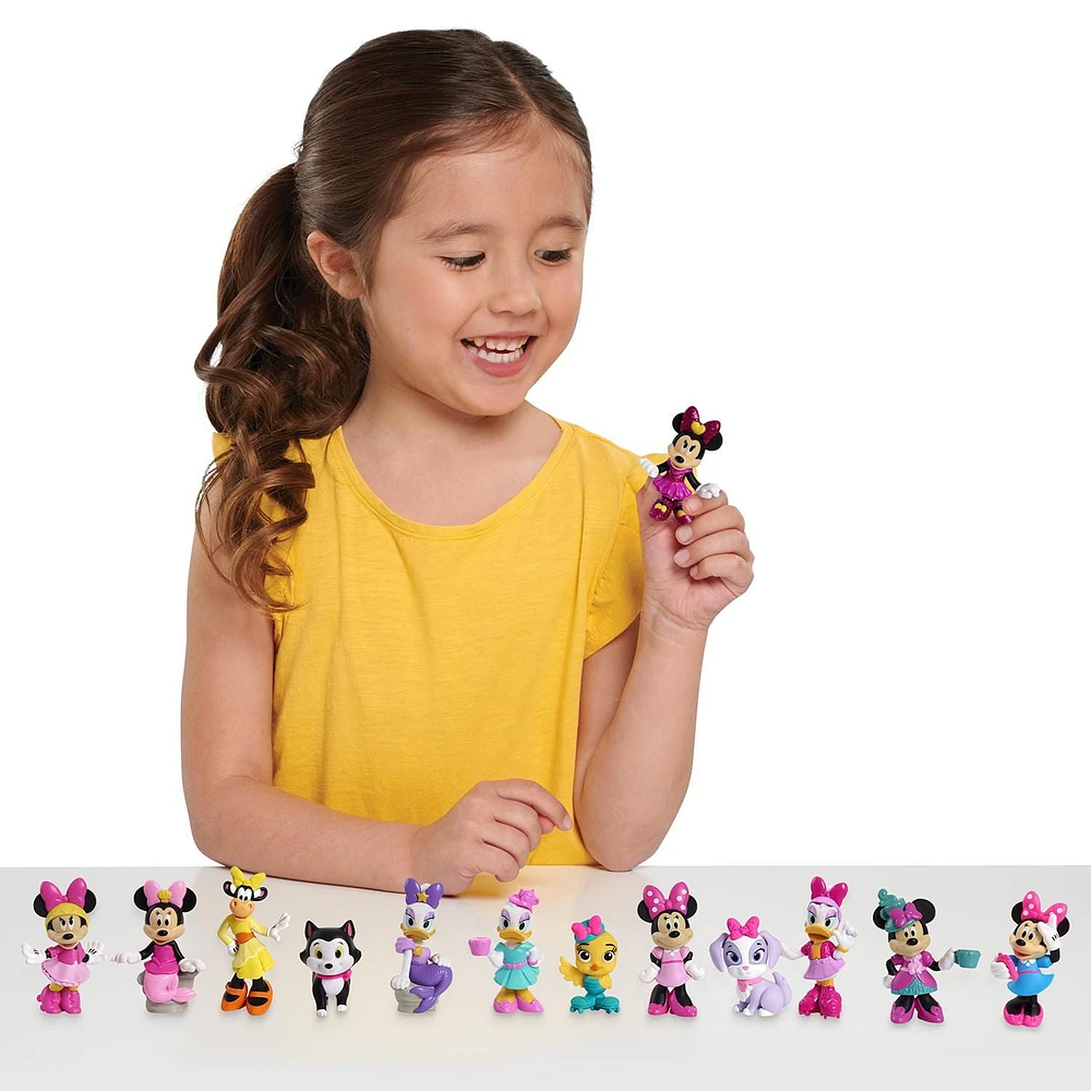 Disney Junior Minnie Mouse Collectible Mini Figure, Minnie Mouse Mini Collectible Figures