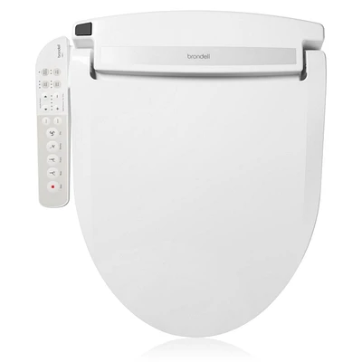 Swash Select Bras Latéral EM417 Siège Bidet Électronique, Blanc Allongée avec Séchage à lair chaud