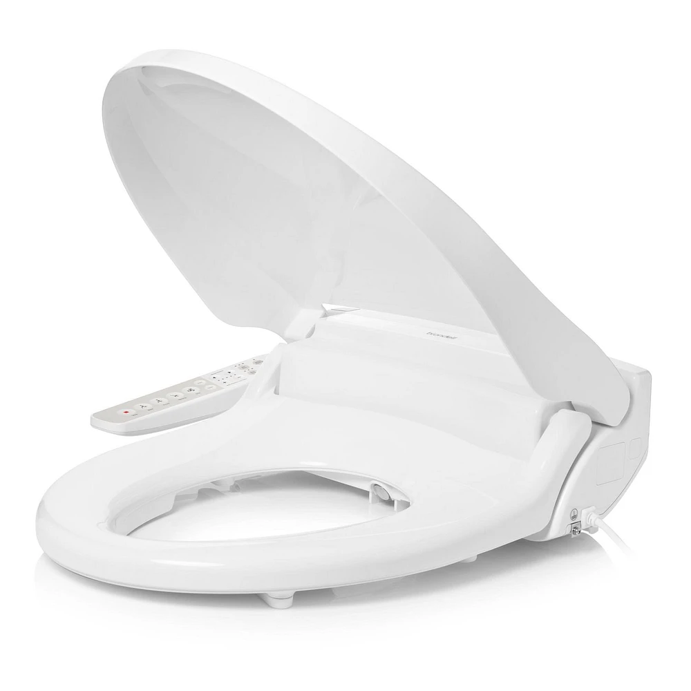 Swash Select Bras Latéral EM417 Siège Bidet Électronique, Blanc Allongée avec Séchage à lair chaud